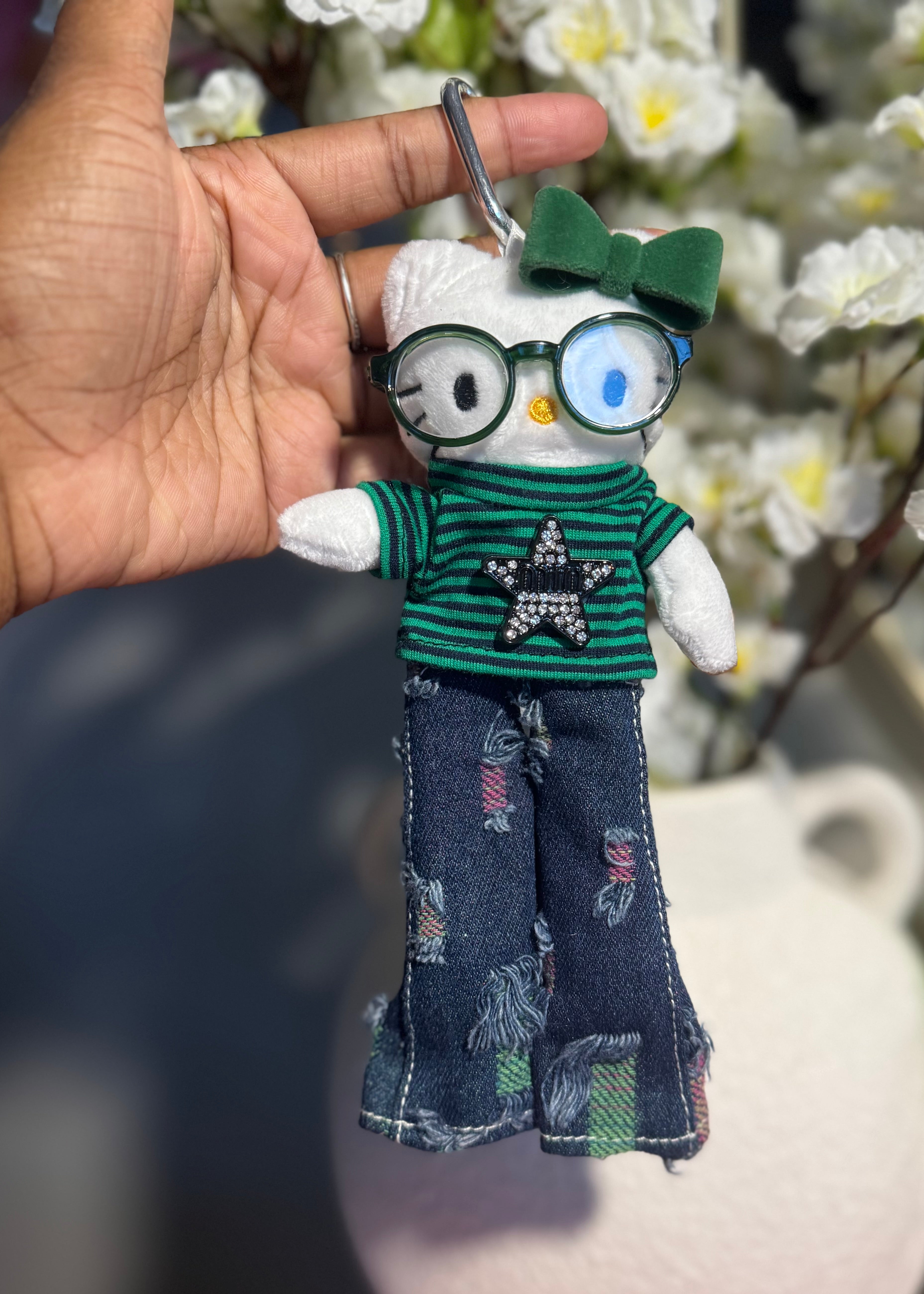 HK Plush Doll Bag Keychain