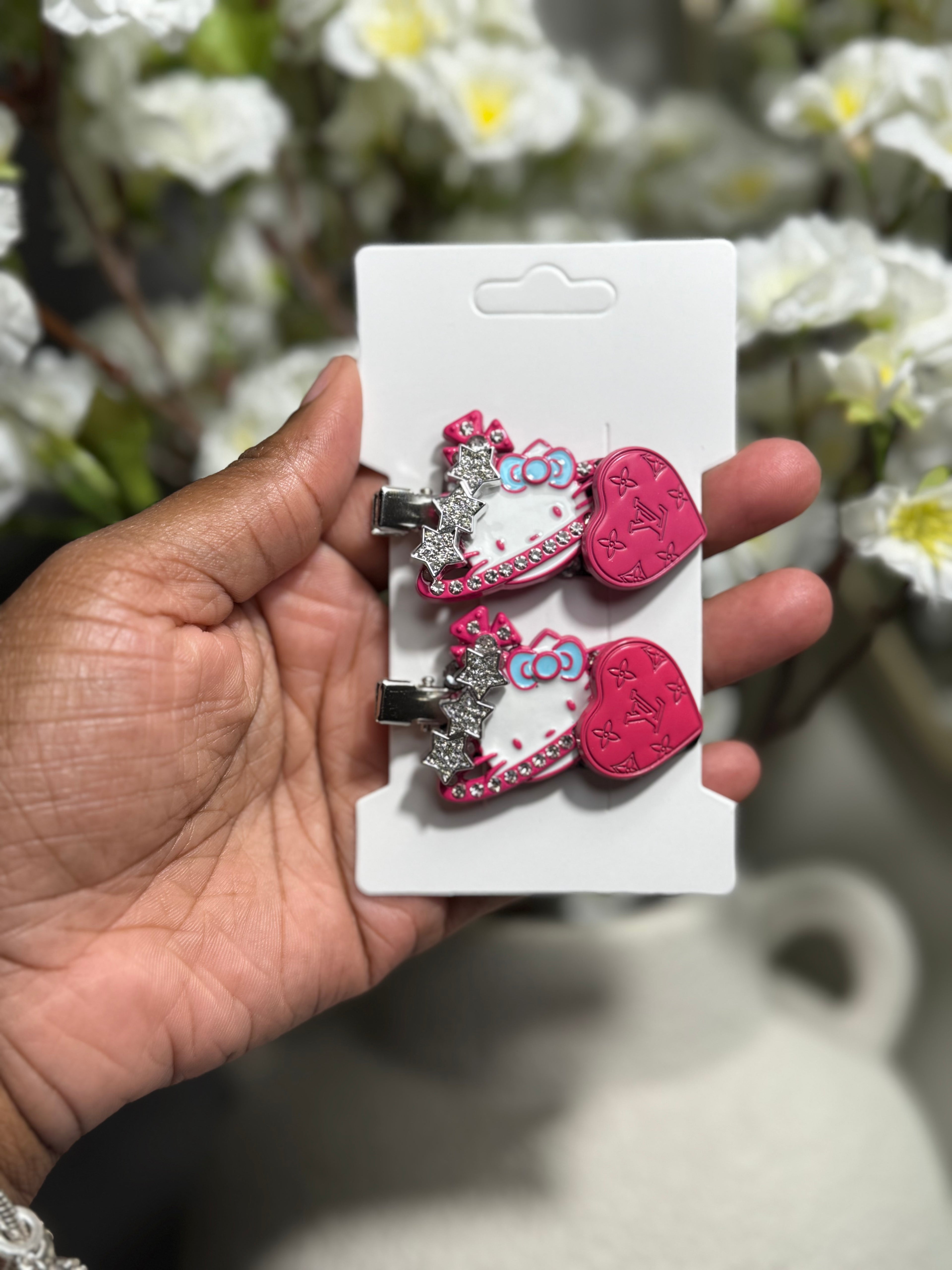 Junkie Hair Clips(READY TO SHIP)