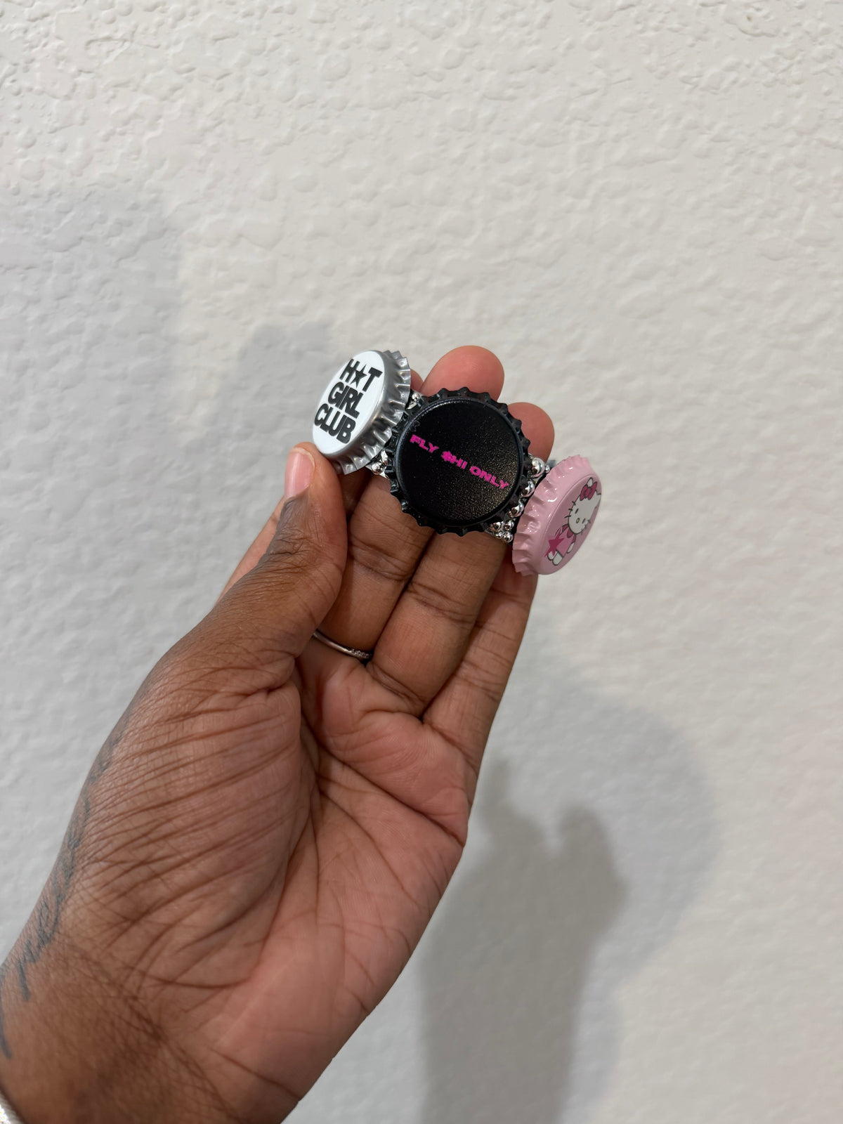 Bottle Cap Cuff
