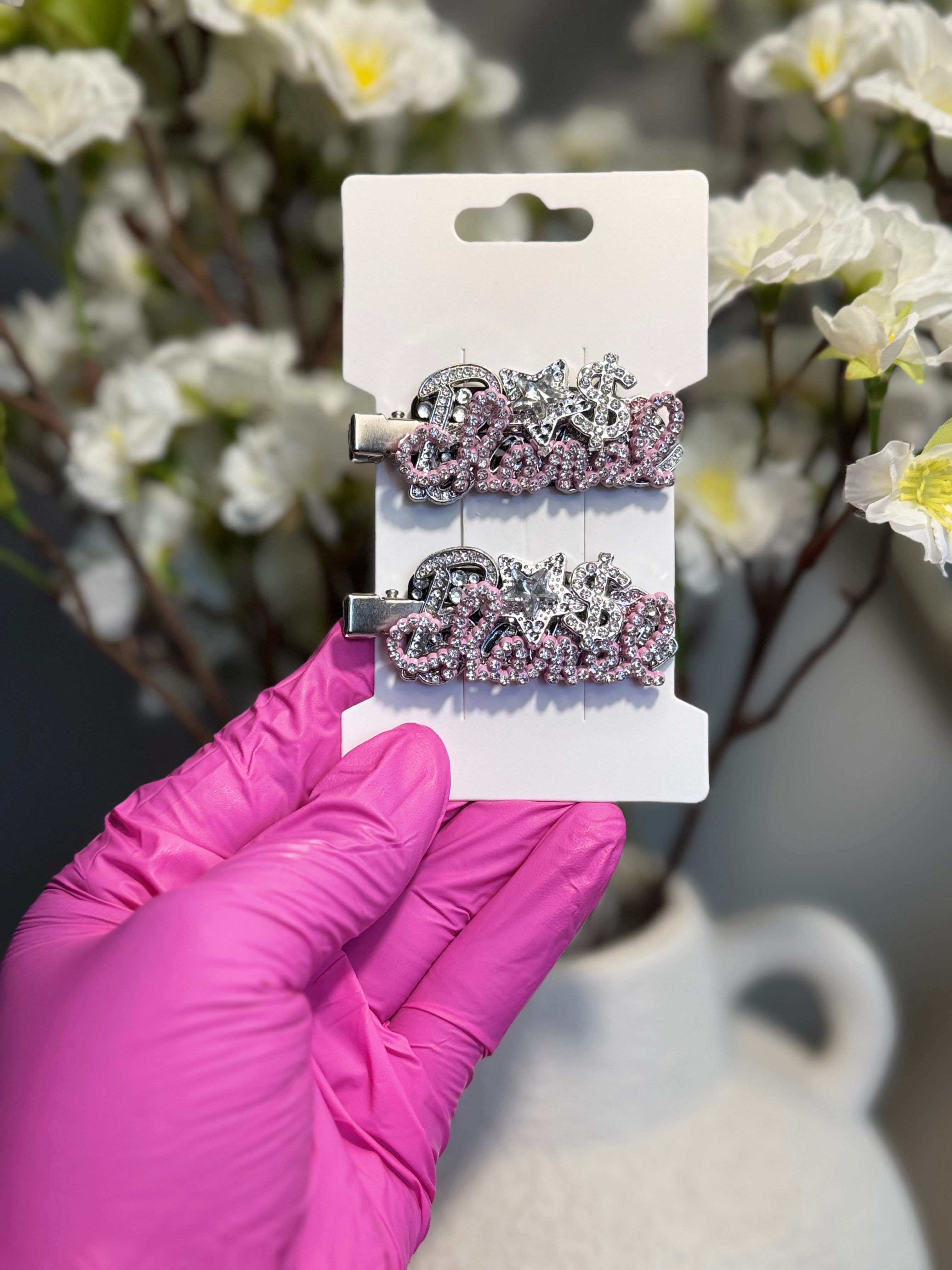 Junkie Hair Clips (READY TO SHIP)