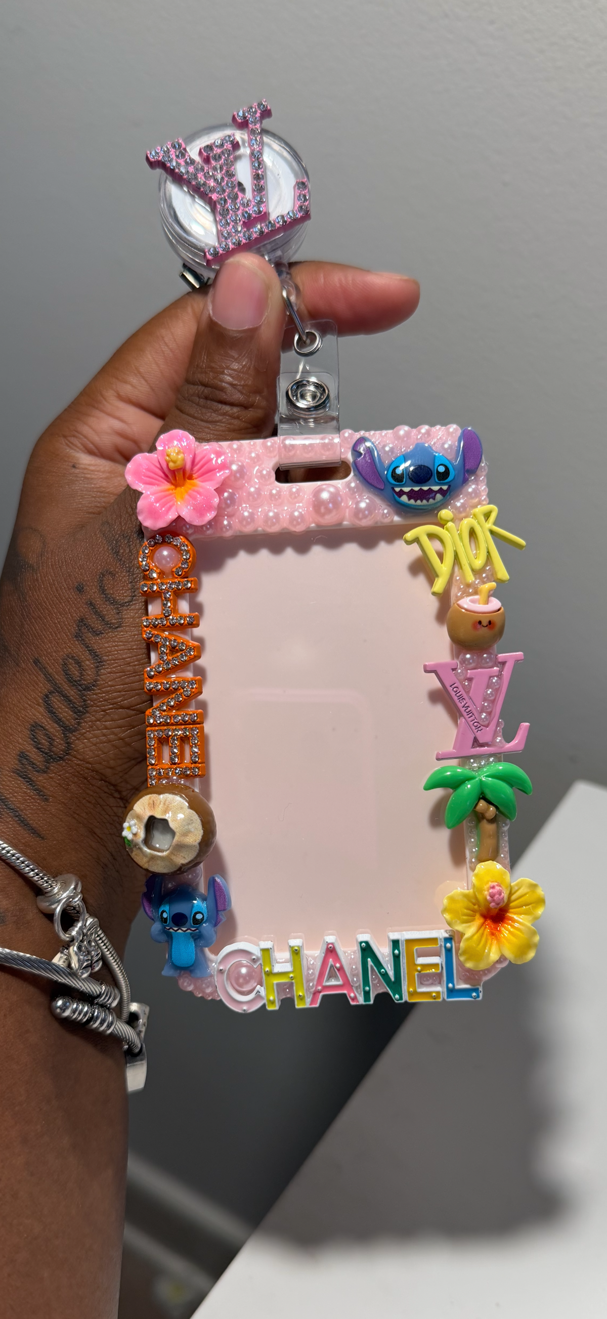 Stitch Badge Holder