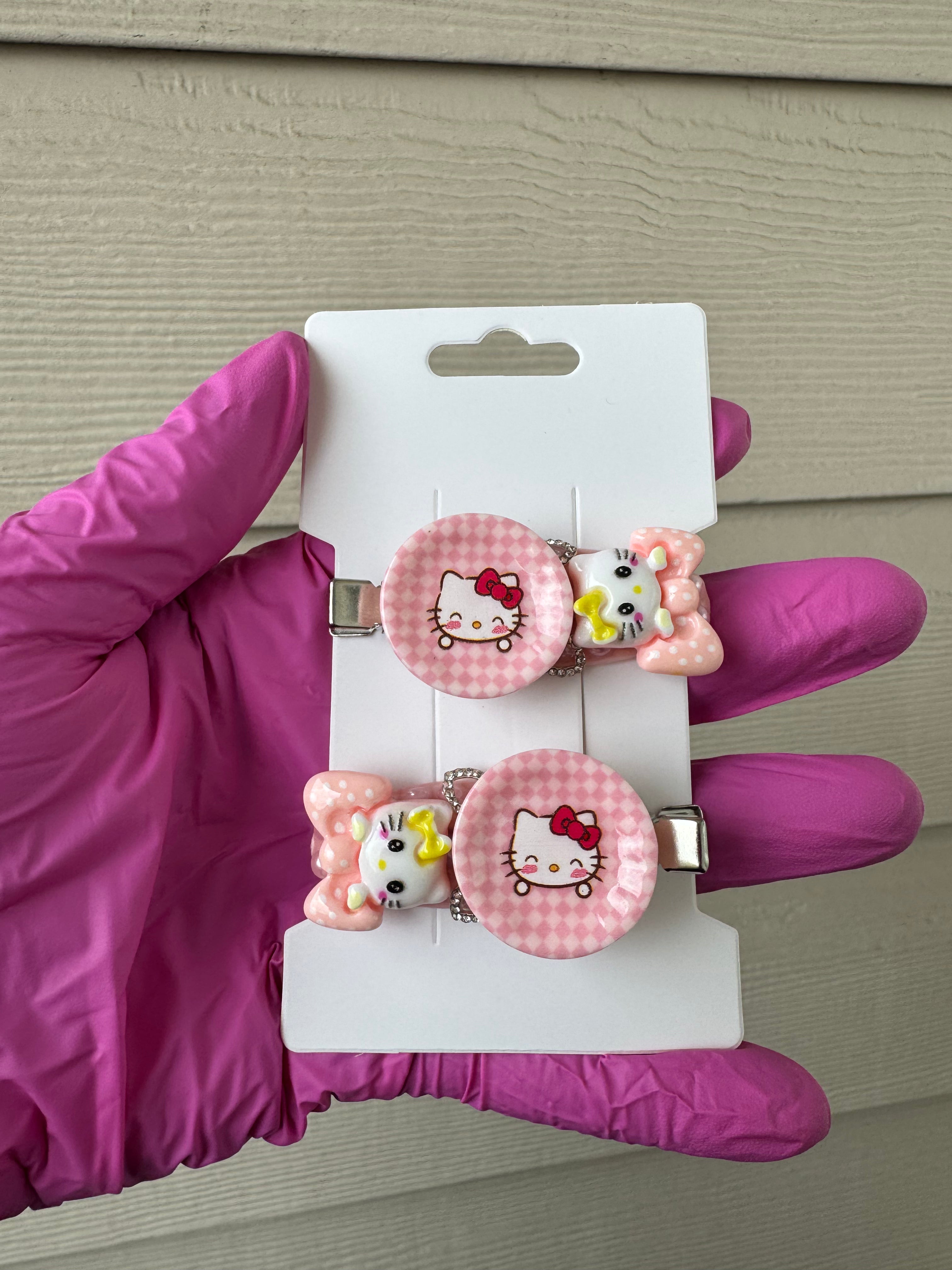 Junkie Hair Clips (READY TO SHIP)