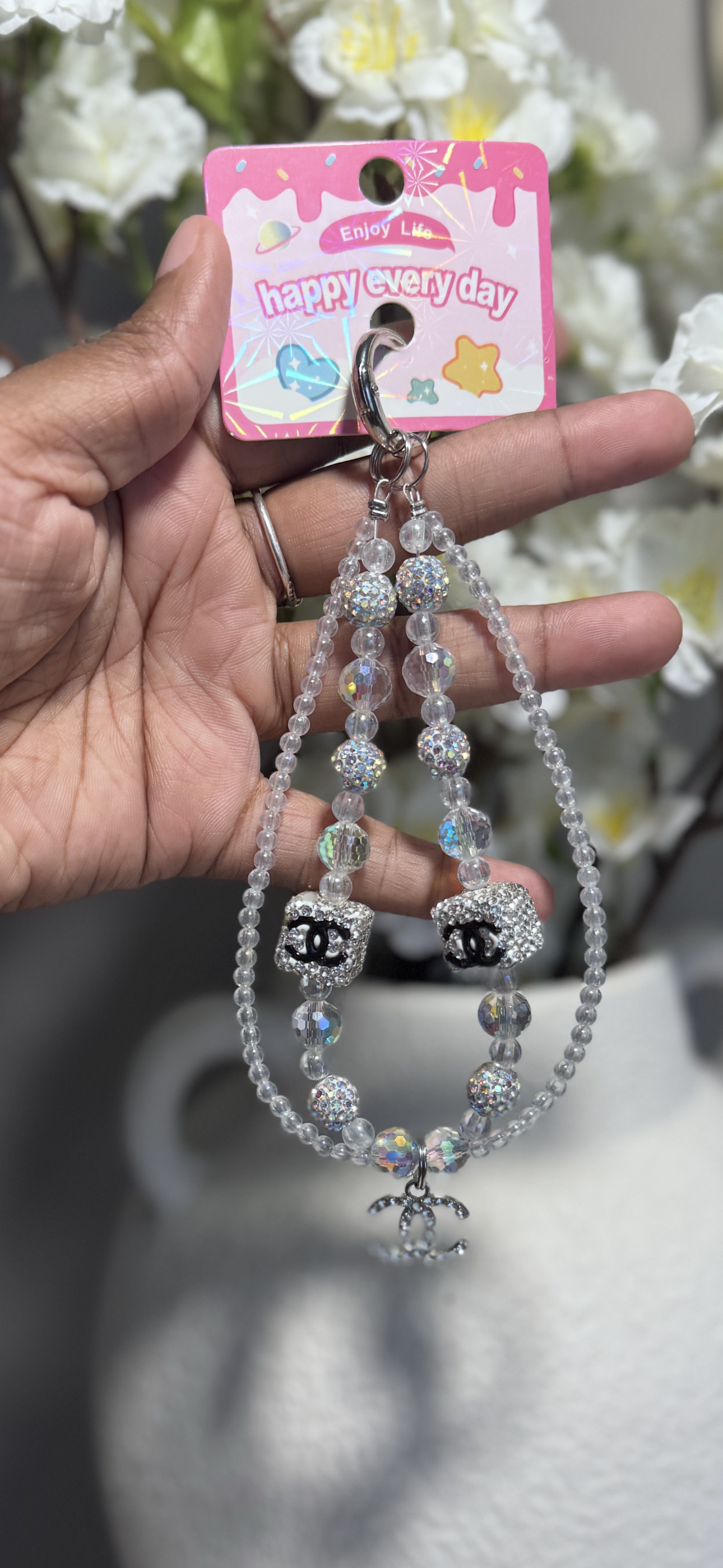 CC Phone Charm Strap