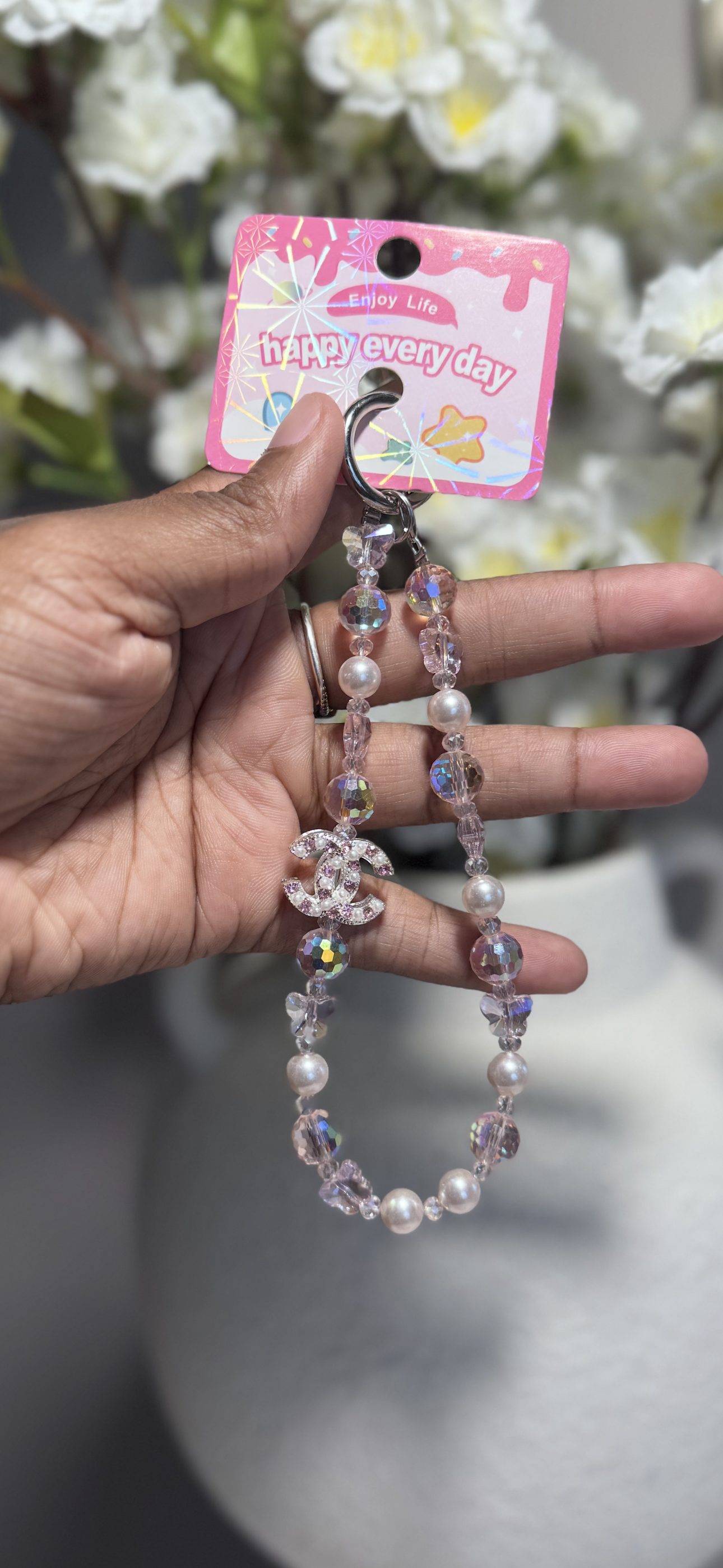 CC Phone Charm Strap